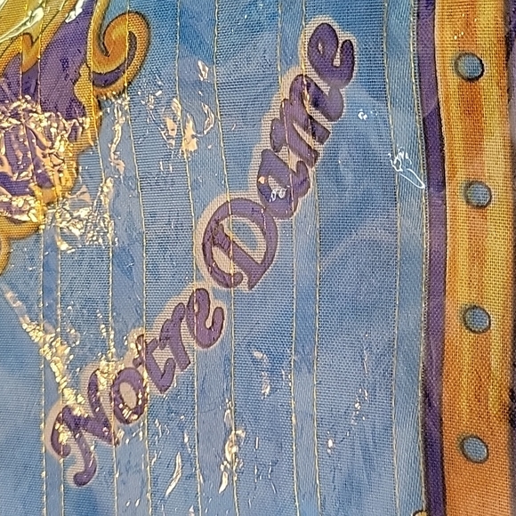 J Mico Sancho Paris France Metro map souvenir Eiffel tower Moulin Rouge 30"scarf - Picture 7 of 9